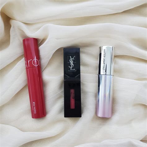 dupe for ysl lip stain|comparisons: duping ysl carmin session with korean lip stains.